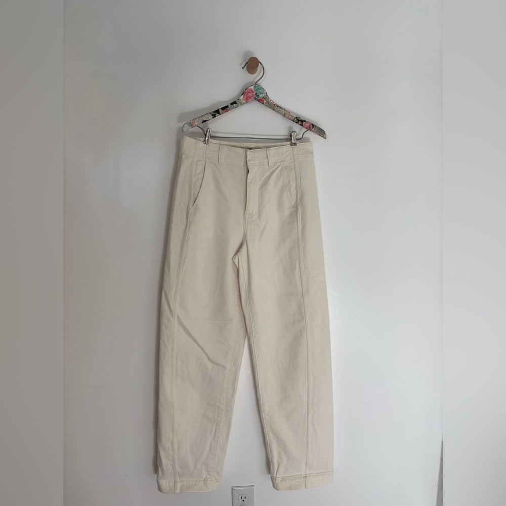 Madewell women’s Light Cream pants